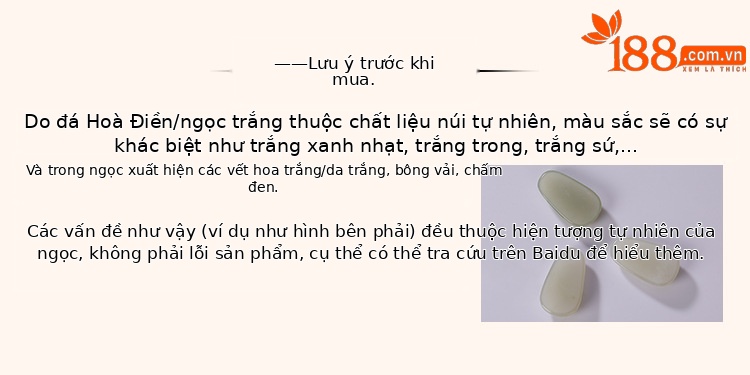 Mặt dây chuyền bạc S925 hình hươu khắc họa tiết mây lành, ngọc Hòa Điền xanh Tara — Mặt Dây chuyền đơn (không có dây chuyền) chi tiết 1