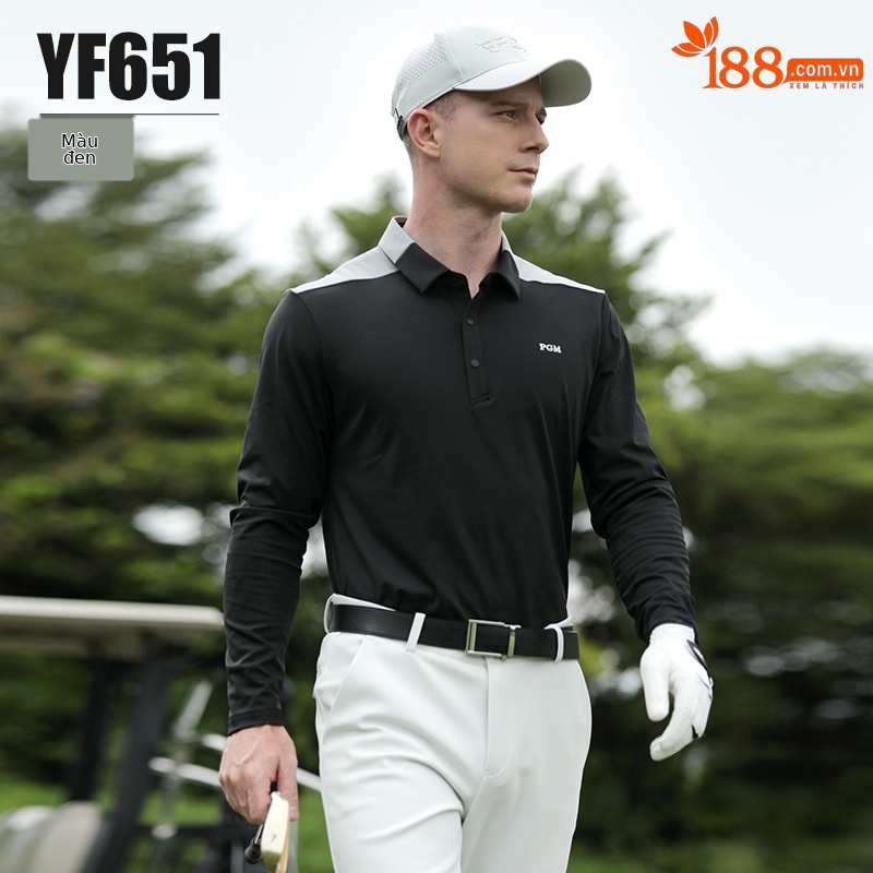 YF651-Áo màu đen