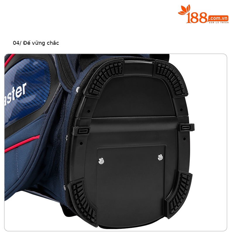 Túi đựng gậy golf PGM chống nước có chân đế, kích thước 127x34x30 cm — QB143-Màu đen, QB143-màu xám đậm, QB143-màu xanh đậm chi tiết 24