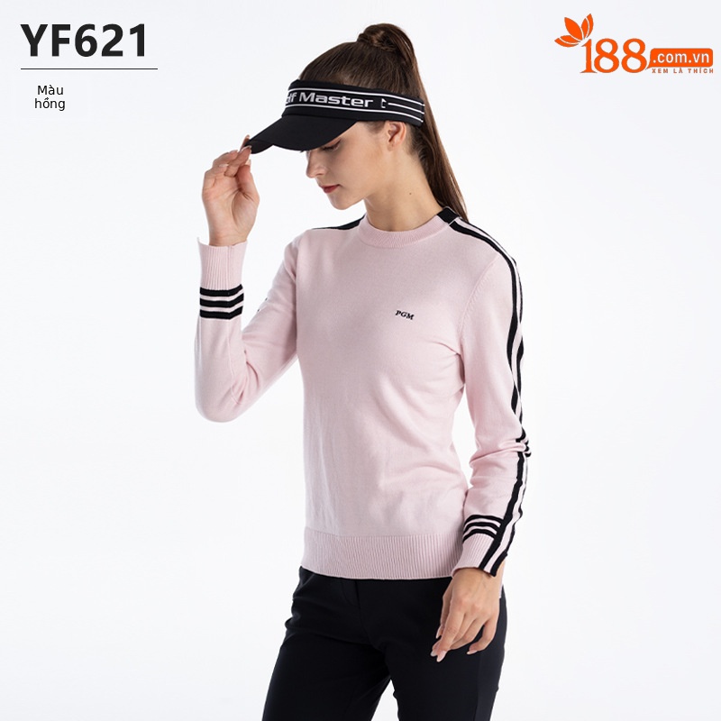 YF621-Áo len màu hồng