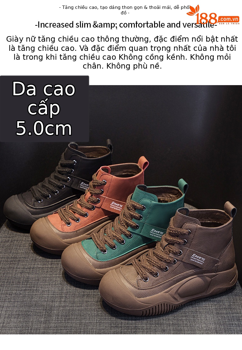 Boot Martin nữ đế dày tăng chiều cao cổ ngắn phong cách Anh cổ điển — M2509-1 xanh lục lót nhung, M2509-1 đỏ lót nhung, M2509 một lớp màu xanh lá cây, M2509-1 màu đen lót nhung chi tiết 2