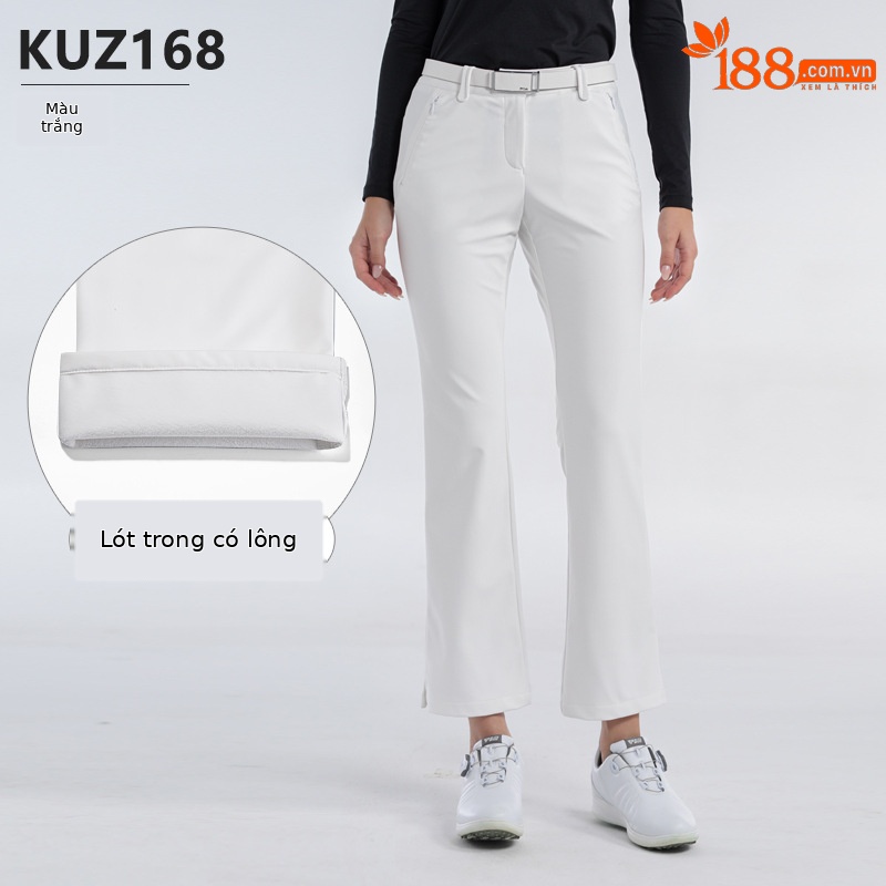 KUZ168-Quần dài trắng (lót nhung)