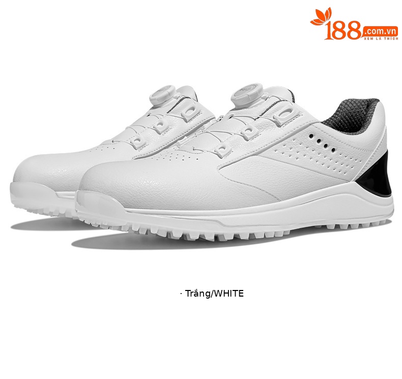Giày golf nam PGM chống nước, khóa xoay, đế chống trượt — XZ309-Trắng, XZ309-Màu xám be chi tiết 15