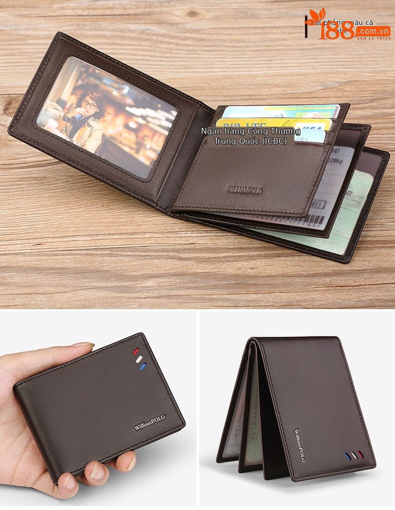 Ví card holder nam da thật chống từ Emperor Paul – đựng danh thiếp, thẻ ngân hàng chi tiết 16