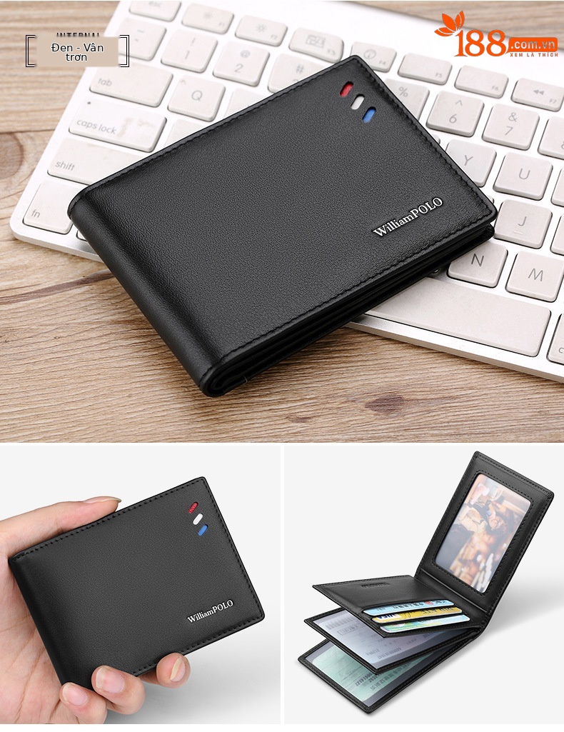 Ví card holder nam da thật chống từ Emperor Paul – đựng danh thiếp, thẻ ngân hàng chi tiết 17