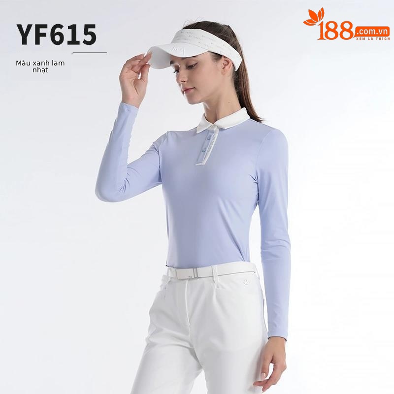 YF615-Áo màu xanh nhạt