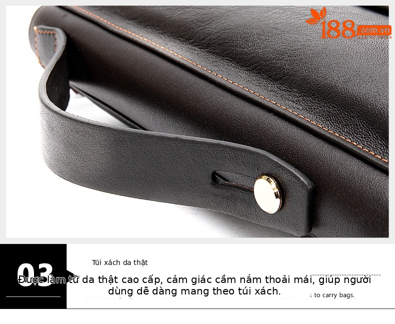 Ví nam dáng dài da bò nhiều ngăn thẻ chống trộm RFID khóa kéo — Màu đen, Cà phê, Cà phê dầu chi tiết 11