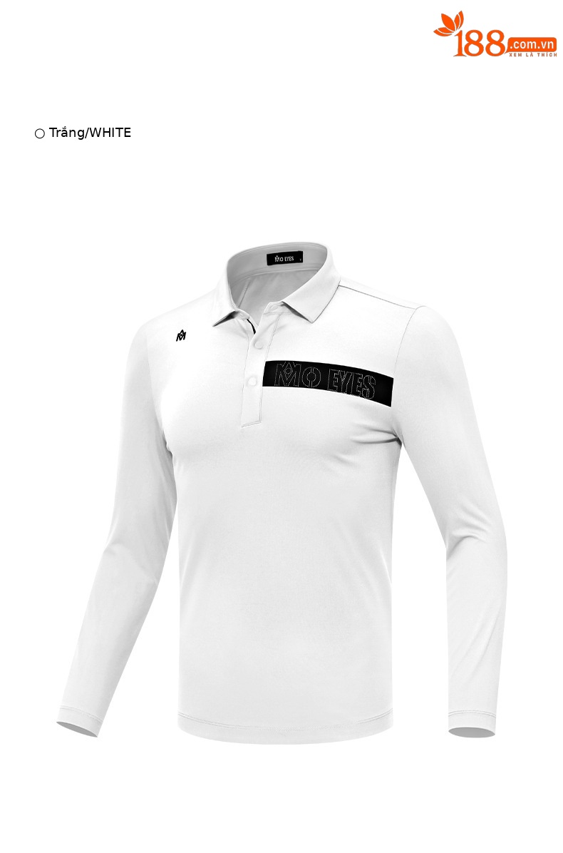Áo polo thể thao golf Moeyes Magic Eye dài tay thu đông cho nam — M23YF016-màu xanh lam rực rỡ, M23YF016-màu trắng, M23YF016-Đen chi tiết 10