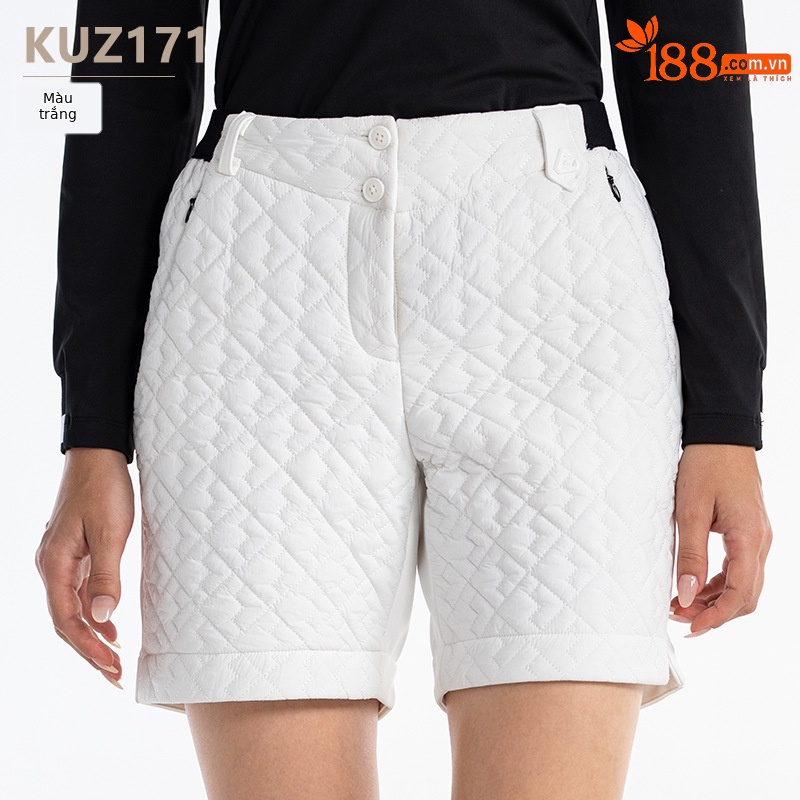KUZ171-Quần short cotton trắng