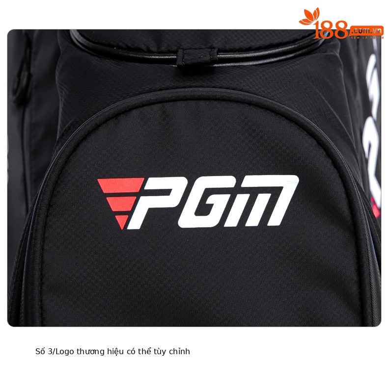 Túi golf PGM siêu nhẹ có giá đỡ, chống thấm nước, dây kéo tiện lợi — QB151-Đỏ, QB151-màu xám, QB151-đen, QB151-Xanh chi tiết 22