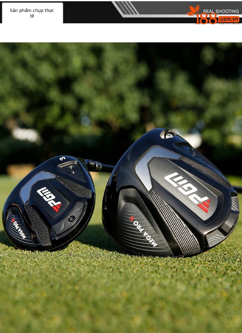 Gậy golf driver số 1 PGM MEGA PRO II hợp kim titan sợi carbon điều chỉnh độ nghiêng — Trục carbon loại R số 1 gỗ 10,5 độ (có nắp đầu gậy), Trình điều khiển trục carbon loại R 9 độ (có nắp đầu gậy), Trục carbon loại R 3 gỗ (có nắp đầu gậy), Trục carbon loại R 5 gỗ (có nắp đầu gậy) chi tiết 13