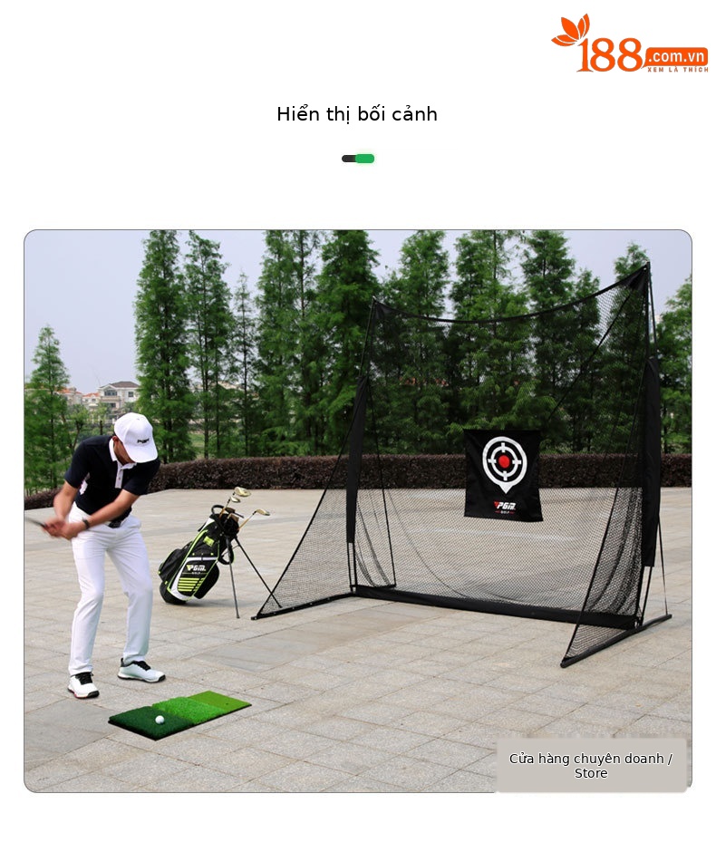 Đệm tập golf PGM 60x30cm mini 3 trong 1 chịu lực trong nhà — Đệm Ba cỏ DJD010 30*60cm, Đệm Ba cỏ DJD010 90*40cm chi tiết 6