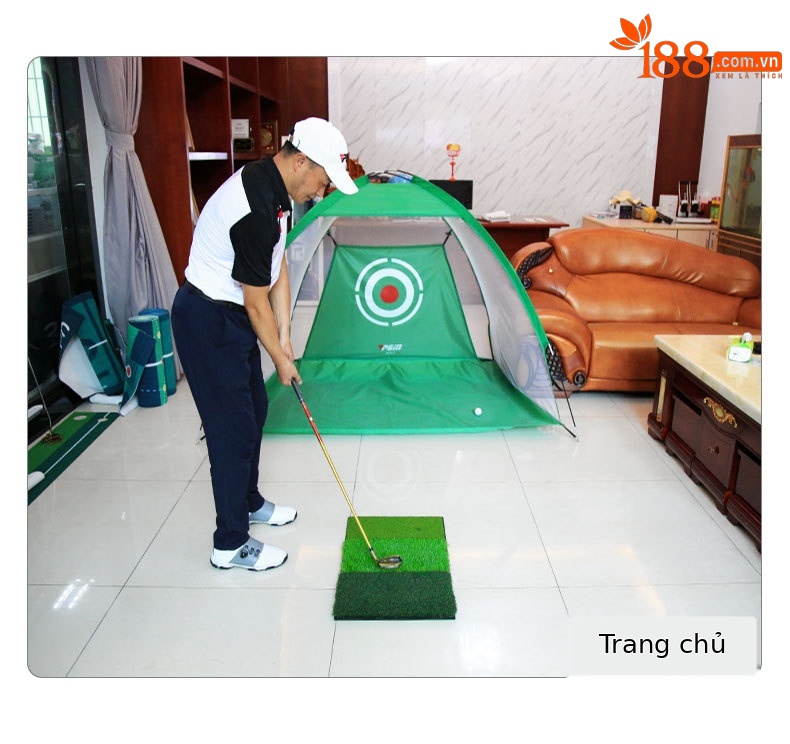 Đệm tập golf PGM 60x30cm mini 3 trong 1 chịu lực trong nhà — Đệm Ba cỏ DJD010 30*60cm, Đệm Ba cỏ DJD010 90*40cm chi tiết 7