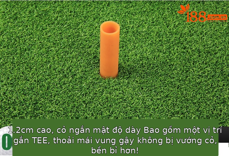 Đệm tập golf PGM 60x30cm mini 3 trong 1 chịu lực trong nhà — Đệm Ba cỏ DJD010 30*60cm, Đệm Ba cỏ DJD010 90*40cm chi tiết 14