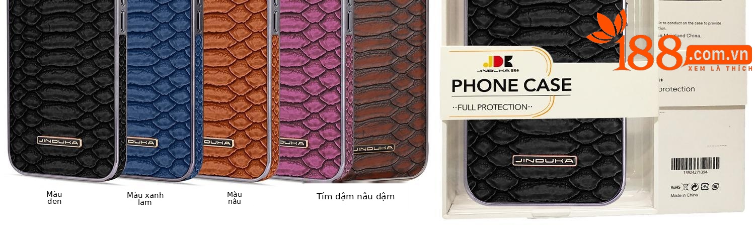 Ốp lưng điện thoại Apple 16 Pro Max chống rơi toàn diện, chất liệu da, kiểu dáng sang trọng — [Đen] vân rắn ◆ Công nghệ mạ điện lỗ lớn, [Màu xanh lam] vân rắn ◆ Quy trình mạ điện lỗ lớn, [Màu nâu nhạt] vân rắn ◆ Quy trình mạ điện lỗ lớn, [Màu nâu sẫm] vân rắn ◆ Quy trình mạ điện lỗ lớn chi tiết 5