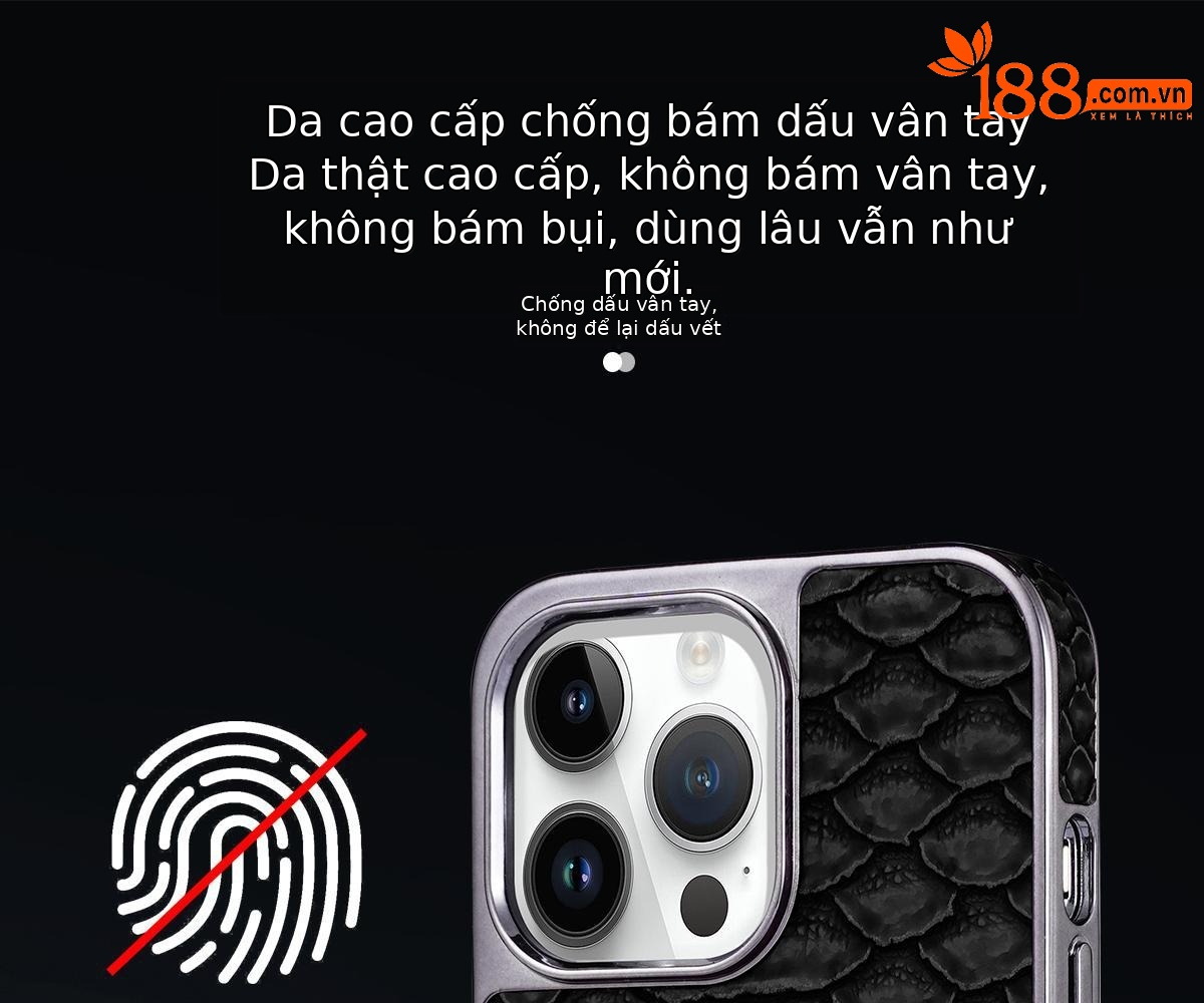 Ốp lưng điện thoại Apple 16 Pro Max chống rơi toàn diện, chất liệu da, kiểu dáng sang trọng — [Đen] vân rắn ◆ Công nghệ mạ điện lỗ lớn, [Màu xanh lam] vân rắn ◆ Quy trình mạ điện lỗ lớn, [Màu nâu nhạt] vân rắn ◆ Quy trình mạ điện lỗ lớn, [Màu nâu sẫm] vân rắn ◆ Quy trình mạ điện lỗ lớn chi tiết 13