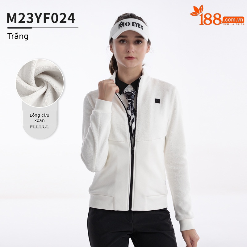 M23YF024-Áo khoác trắng (Lông cừu cực)