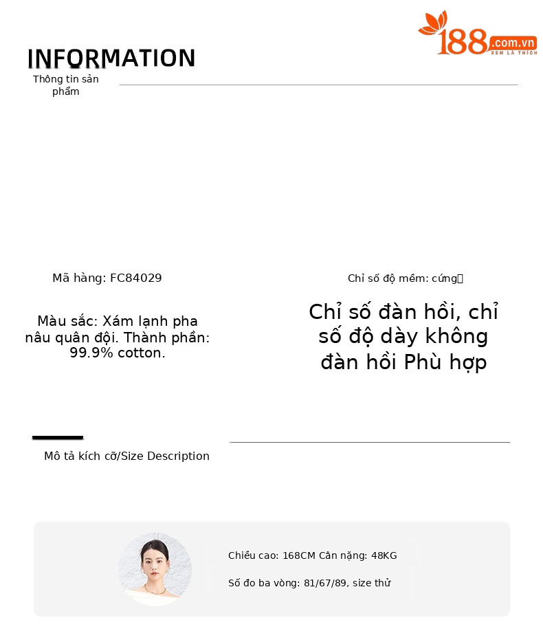 Quần jean nữ ống rộng cạp cao dáng suông chất cotton wash mềm — Màu xám lạnh chi tiết 3