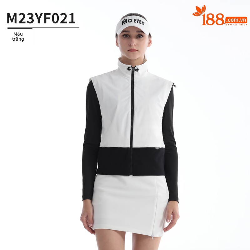 M23YF021-Áo vest trắng