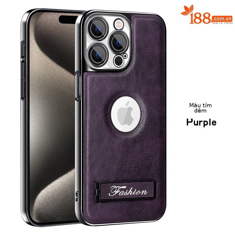 Ốp lưng iPhone 15 Pro Max chống sốc viền dày kèm miếng dán ống kính, tương thích giá đỡ từ tính — [Màu đen★Giá đỡ da tiêu chuẩn lộ thiên] đi kèm với màng thấu kính ◆◆ Quy trình mạ điện, 【Màu xanh lam★Giá đỡ da tiêu chuẩn lộ thiên] đi kèm với màng thấu kính ◆◆ Quy trình mạ điện, Màu nâu★Giá đỡ da tiêu chuẩn lộ thiên] đi kèm với màng thấu kính ◆◆ Quy trình mạ điện, 【Màu tím sẫm★Giá đỡ da tiêu chuẩn lộ thiên] đi kèm với màng thấu kính ◆◆ Quy trình mạ điện chi tiết 17