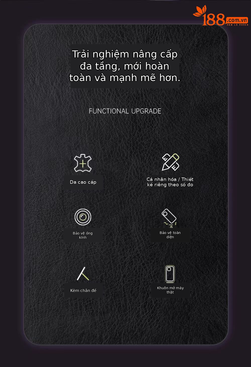 Ốp lưng iPhone 15 Pro Max chống sốc viền dày kèm miếng dán ống kính, tương thích giá đỡ từ tính — [Màu đen★Giá đỡ da tiêu chuẩn lộ thiên] đi kèm với màng thấu kính ◆◆ Quy trình mạ điện, 【Màu xanh lam★Giá đỡ da tiêu chuẩn lộ thiên] đi kèm với màng thấu kính ◆◆ Quy trình mạ điện, Màu nâu★Giá đỡ da tiêu chuẩn lộ thiên] đi kèm với màng thấu kính ◆◆ Quy trình mạ điện, 【Màu tím sẫm★Giá đỡ da tiêu chuẩn lộ thiên] đi kèm với màng thấu kính ◆◆ Quy trình mạ điện chi tiết 4