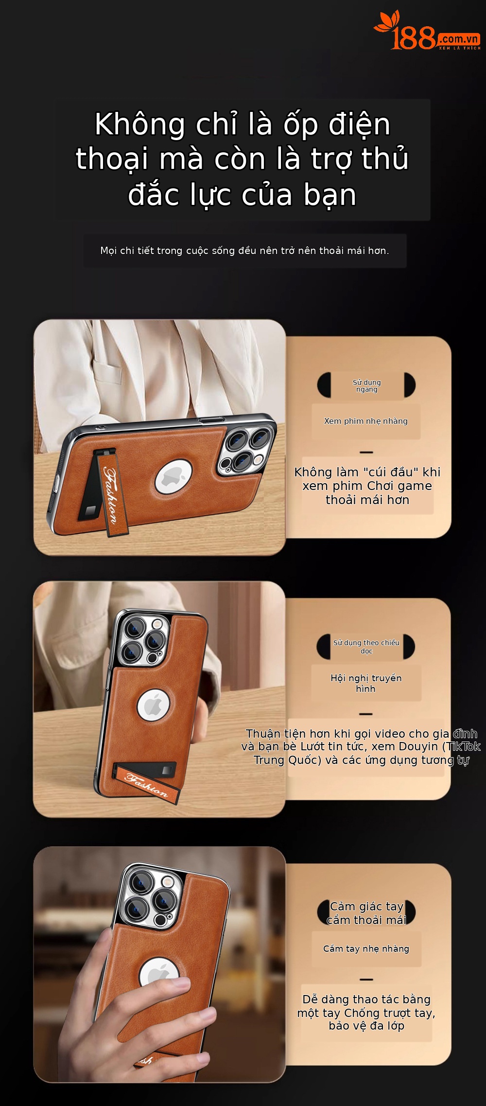 Ốp lưng iPhone 15 Pro Max chống sốc viền dày kèm miếng dán ống kính, tương thích giá đỡ từ tính — [Màu đen★Giá đỡ da tiêu chuẩn lộ thiên] đi kèm với màng thấu kính ◆◆ Quy trình mạ điện, 【Màu xanh lam★Giá đỡ da tiêu chuẩn lộ thiên] đi kèm với màng thấu kính ◆◆ Quy trình mạ điện, Màu nâu★Giá đỡ da tiêu chuẩn lộ thiên] đi kèm với màng thấu kính ◆◆ Quy trình mạ điện, 【Màu tím sẫm★Giá đỡ da tiêu chuẩn lộ thiên] đi kèm với màng thấu kính ◆◆ Quy trình mạ điện chi tiết 12
