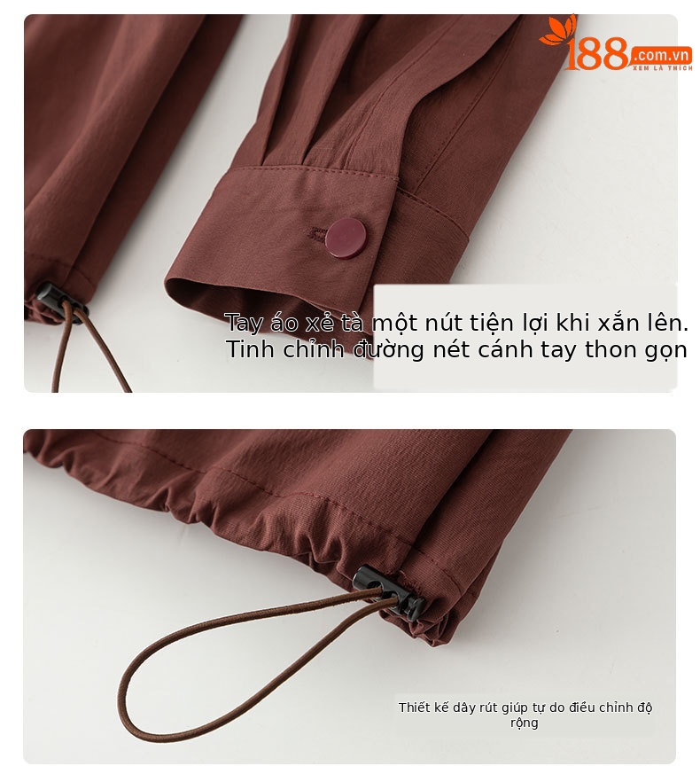 Chân váy bút chì nữ cạp cao dáng dài chất kaki — Màu đỏ thêu sắt (váy 84089) chi tiết 16