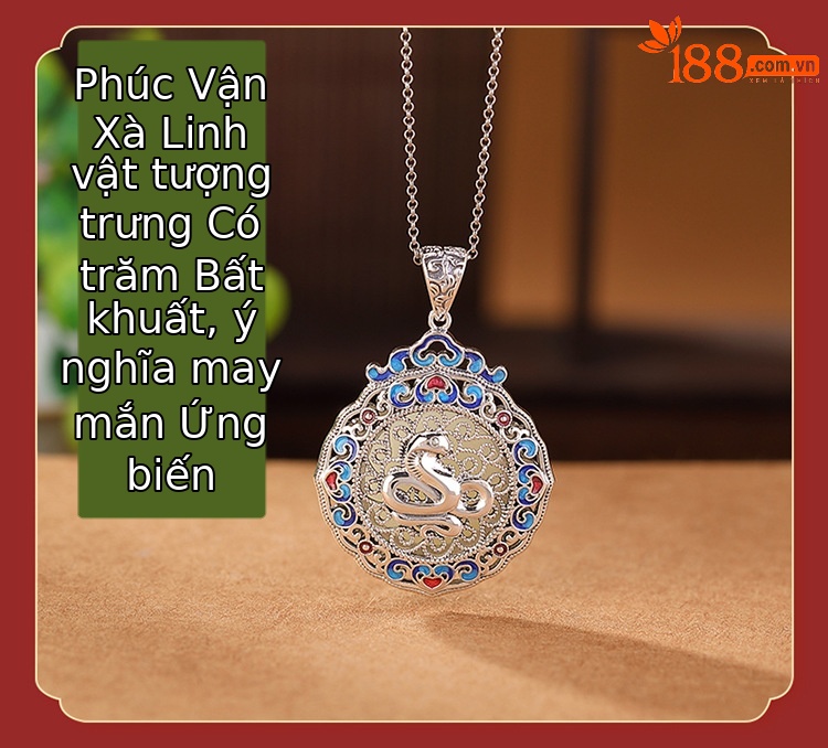 Mặt dây chuyền bạc S925 khắc họa tiết Ruyi may mắn, phối ngọc Hòa Điền — Cung Hoàng Đạo Hổ chi tiết 10