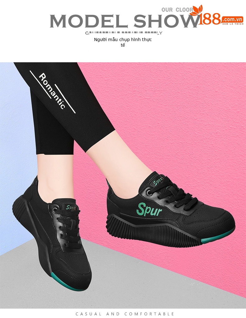 Giày sneaker nữ chạy bộ mesh thoáng khí đế mềm nhẹ — 11282-3 nâu (cổ thấp thoáng khí), 11282-2 nâu (một bên trong và bên dưới thấp), 11282-2 Màu vàng (một bên trong và bên dưới), 11282-3 Màu vàng (cổ thấp thoáng khí) chi tiết 17