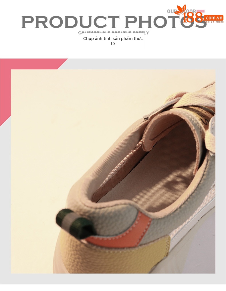 Giày sneaker nữ chạy bộ mesh thoáng khí đế mềm nhẹ — 11282-3 nâu (cổ thấp thoáng khí), 11282-2 nâu (một bên trong và bên dưới thấp), 11282-2 Màu vàng (một bên trong và bên dưới), 11282-3 Màu vàng (cổ thấp thoáng khí) chi tiết 31