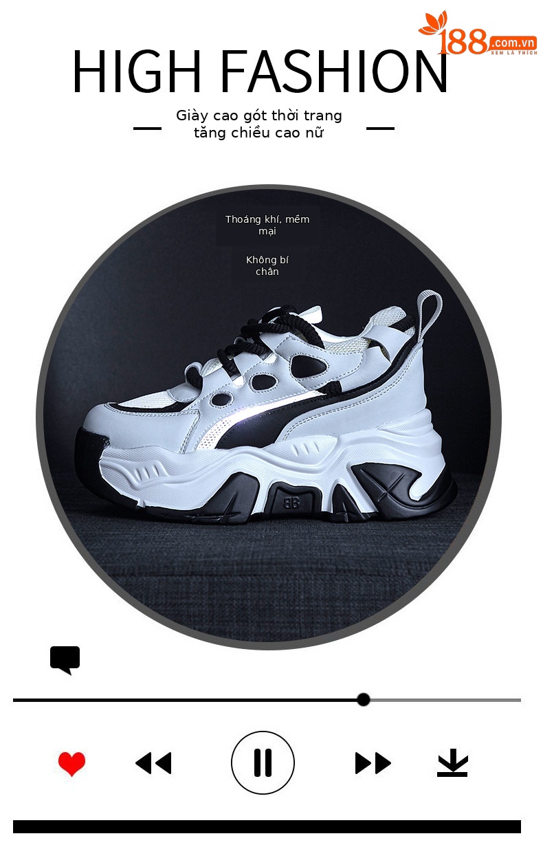 Giày sneaker nữ đế xuồng tăng chiều cao, dáng chunky đế dày thoáng khí, phối màu đa dạng — M2516-2 đen trong suốt lưới, M2516 kaki một lớp bên trong, M2516-1 trắng be lót nhung, M2516-1 màu đen lót nhung chi tiết 38