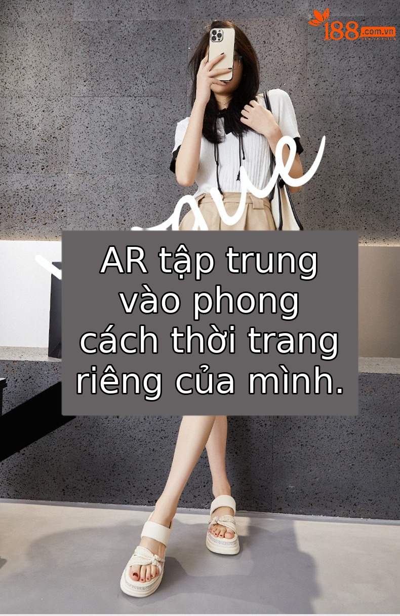 Dép sandal nữ đế dày platform phong cách La Mã, mũi tròn, quai chữ V đơn giản — Đen, Len nguyên chất chi tiết 1