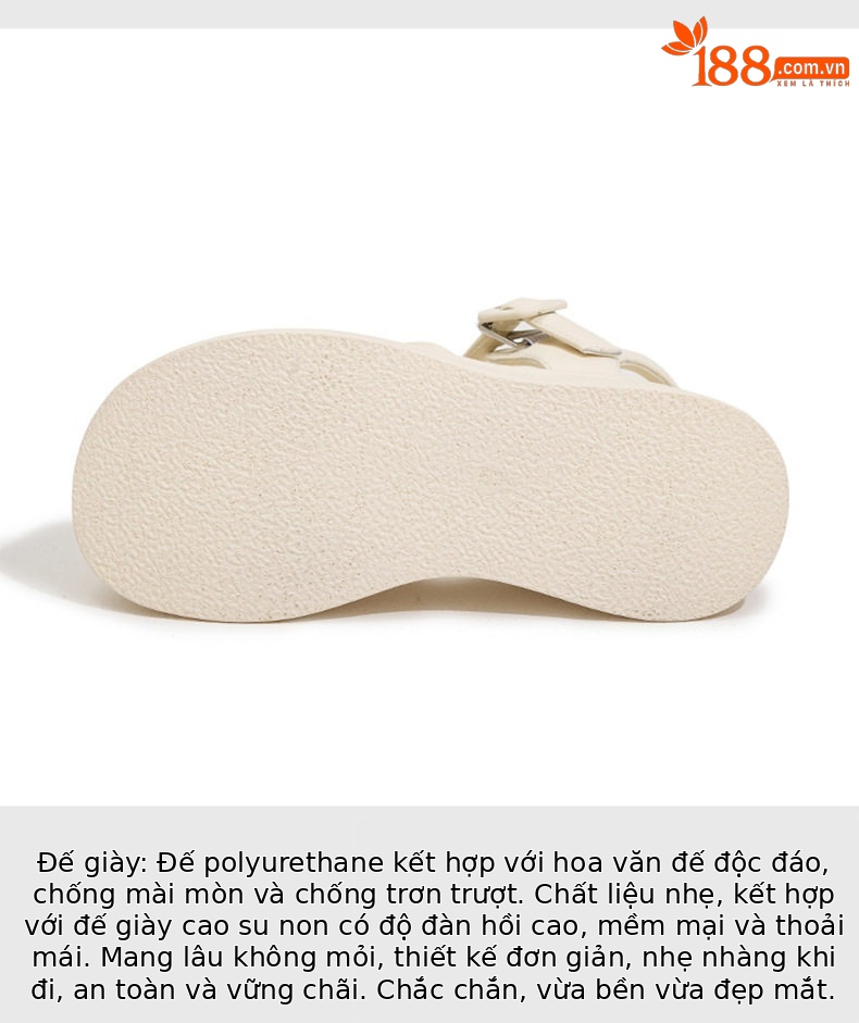 Dép sandal nữ quai chữ V đế TPU chống trượt mùa hè — Đen, Len nguyên chất chi tiết 6
