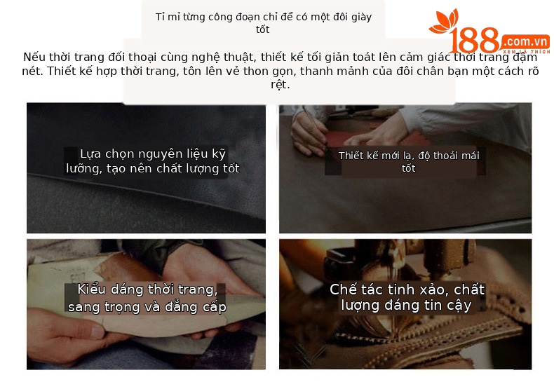 Boot Martin nữ da bò đế dày gót thô họa tiết hoa văn rỗng thoáng khí — Màu nâu chi tiết 16