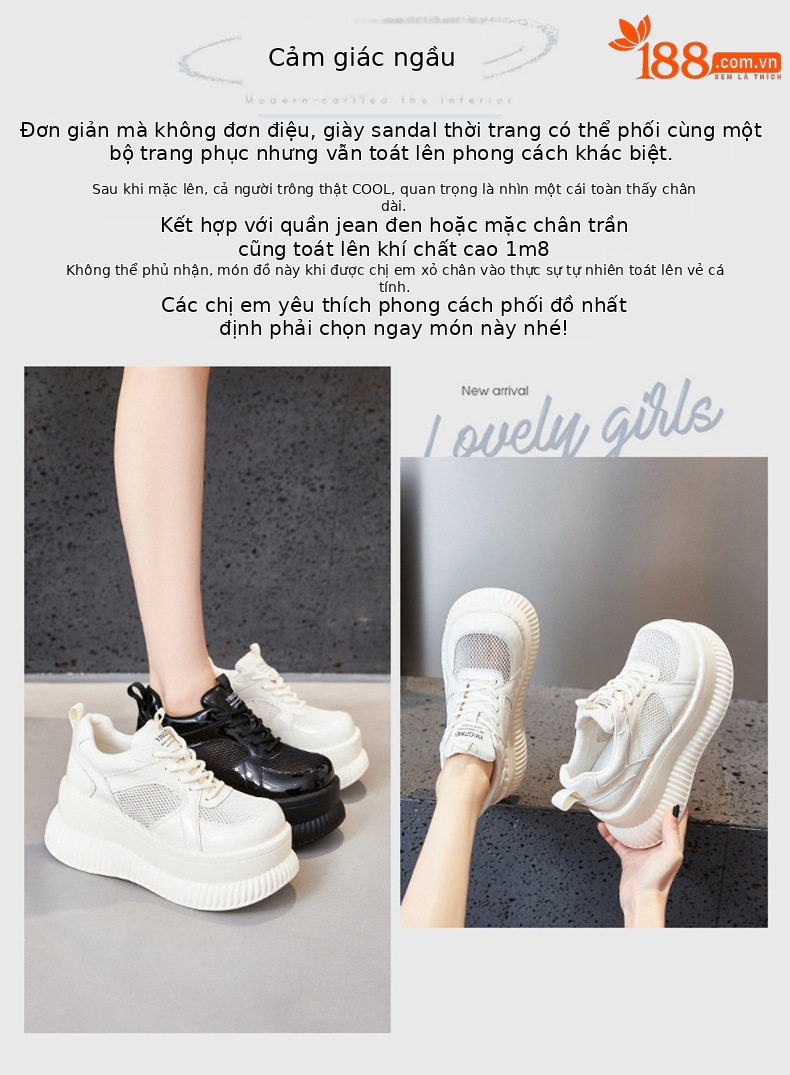 Giày sandal cao gót nữ hở mũi đế dày gót 8 cm — Len sạch, Đen chi tiết 3