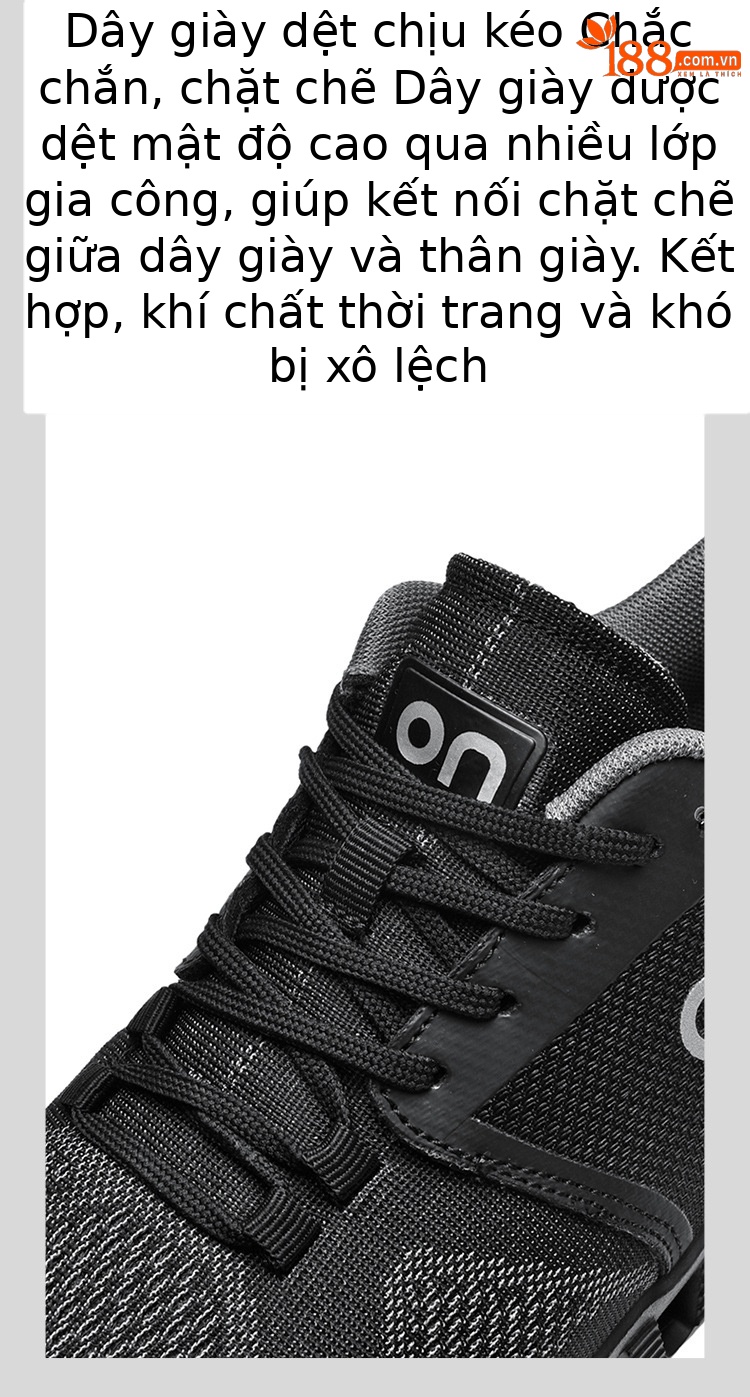 Giày sneaker chạy bộ nữ đế đệm êm, phong cách thể thao thời trang — A29 đen vàng xám chi tiết 12
