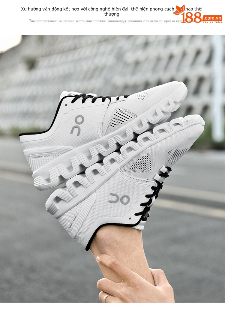 Giày sneaker chạy bộ nữ đế đệm êm, phong cách thể thao thời trang — A29 đen vàng xám chi tiết 18