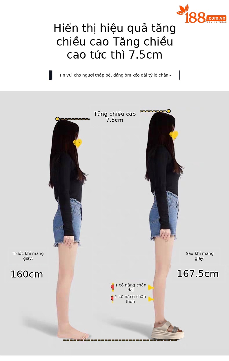 Dép sandal nữ xỏ ngón đế bệt đính đá phong cách đi biển mùa hè 2024 — Màu đen, Màu trắng chi tiết 4
