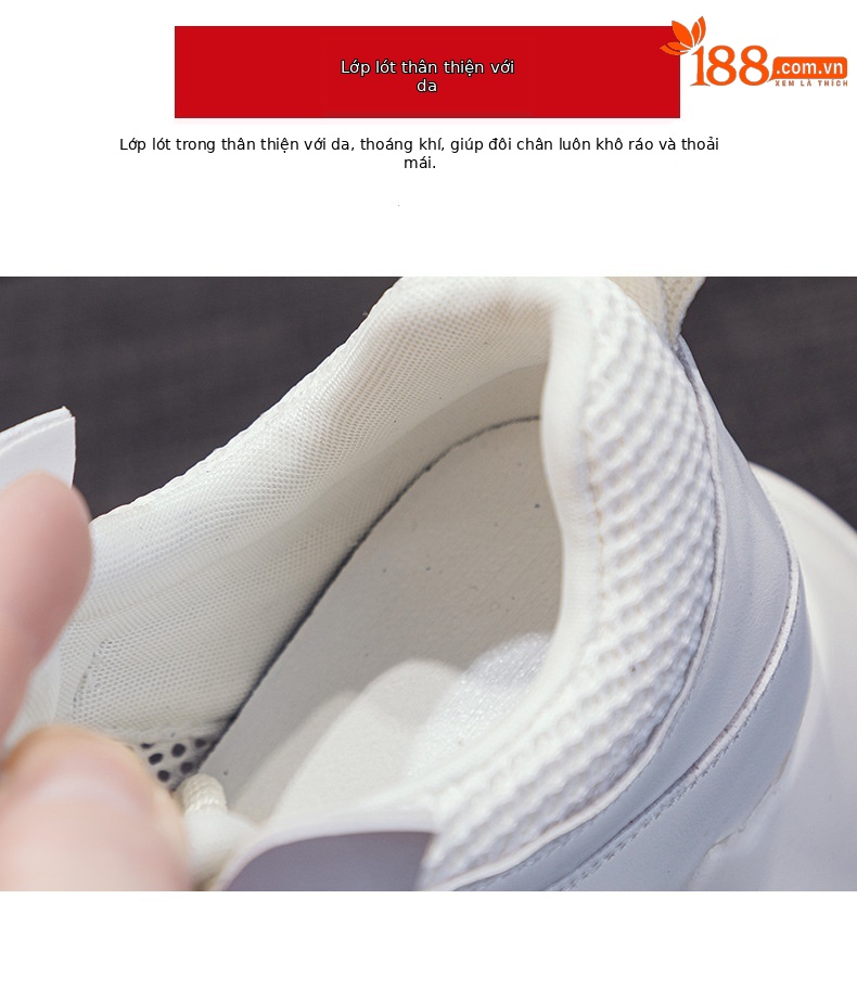 Giày sneaker nữ chunky đế dày tăng chiều cao 8cm, lưới thoáng khí mùa hè — M2572 mbe trắng trong suốt lưới, M2572 lưới trong suốt màu hồng chi tiết 8