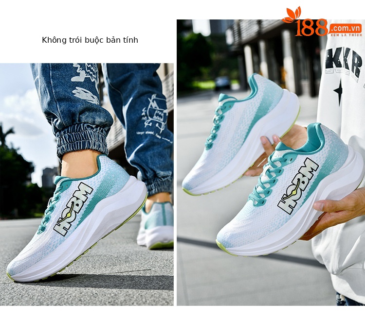 Giày chạy bộ giảm chấn thể thao unisex mùa hè thoáng khí — A62 đen bạc chi tiết 19