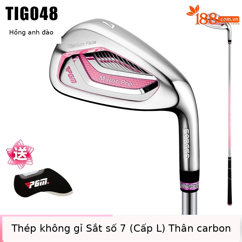Tig048-Sakura Phấn Hoa số 7 Sắt [L-Class Carbon trục] với đầu ống