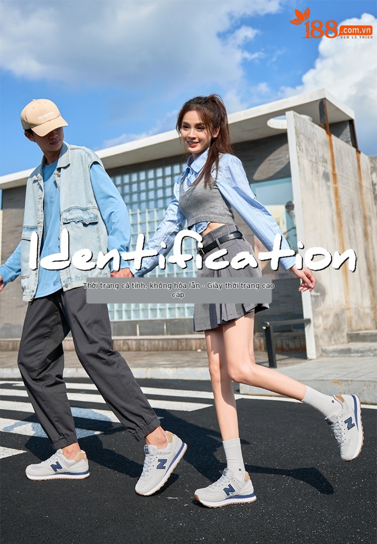 Giày sneaker nam cổ điển Balance 574 đế êm — than cám chi tiết 2