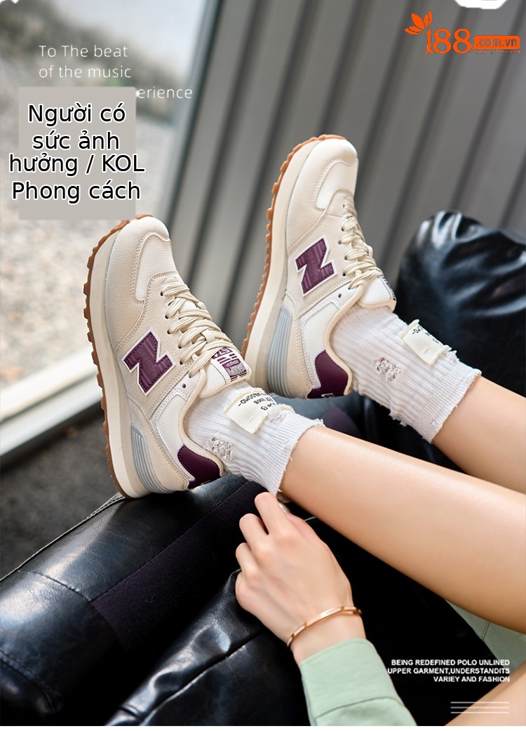 Giày sneaker chạy bộ nữ mesh thoáng khí phong cách cổ điển — xám chi tiết 11