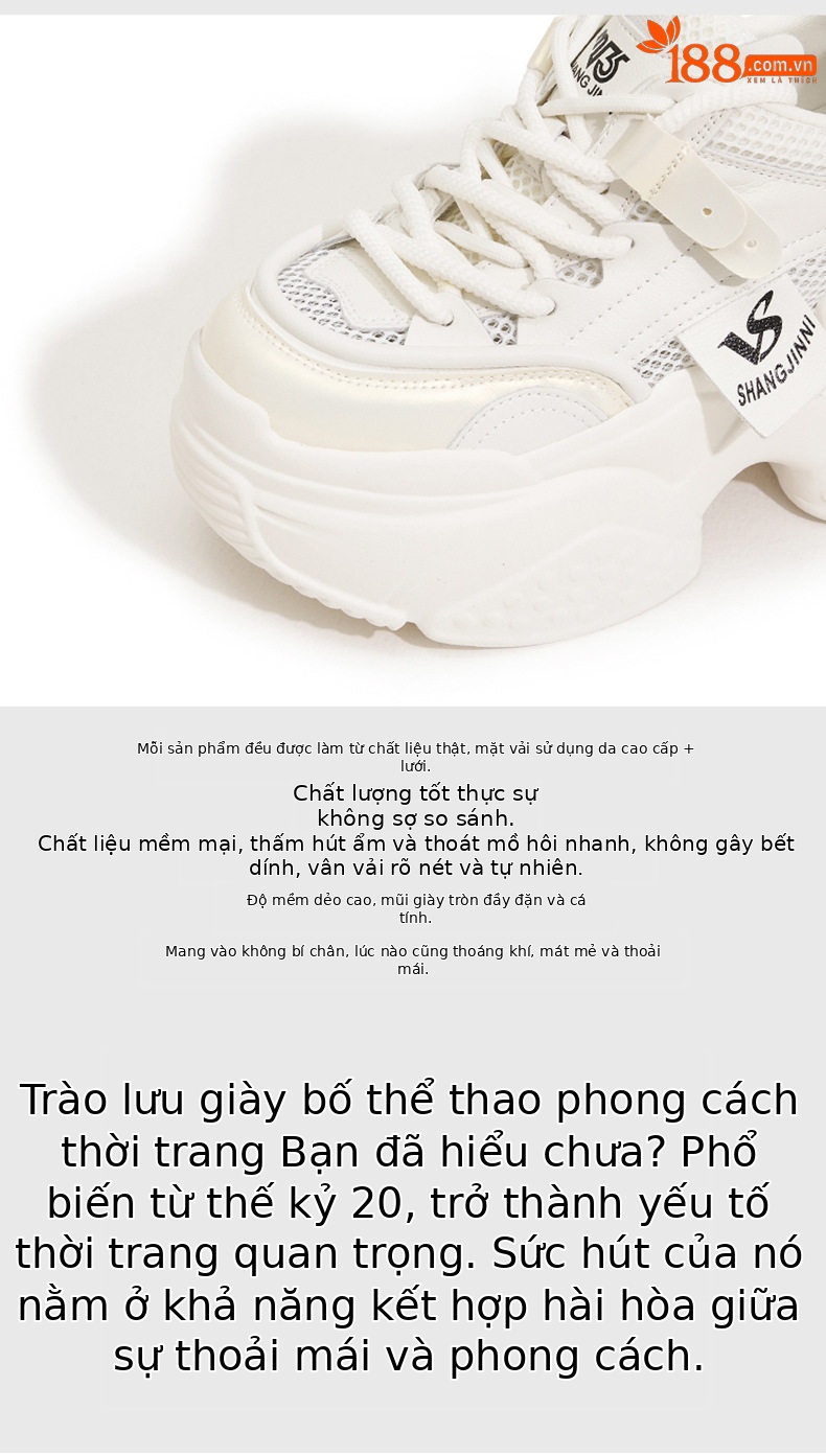 Sandal cao gót nữ hở mũi đế platform đa năng — Vàng gạo, Hồng chi tiết 7