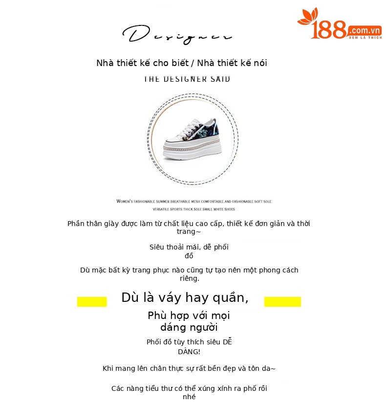 Giày sneaker nữ đế dày tăng chiều cao đính sequin phong cách tân Trung Hoa — M2577 tím đen, M2577 màu bạc, M2577 màu hồng chi tiết 4