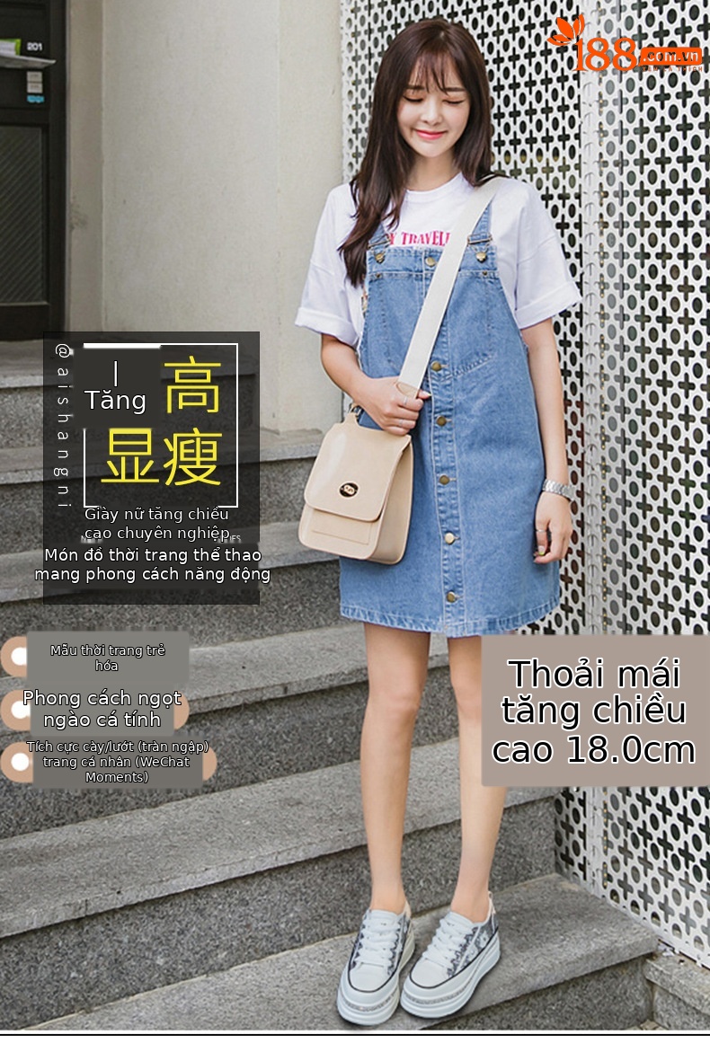 Giày sneaker nữ đế dày tăng chiều cao đính sequin phong cách tân Trung Hoa — M2577 tím đen, M2577 màu bạc, M2577 màu hồng chi tiết 1