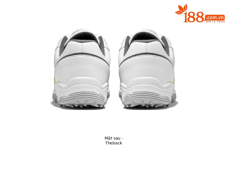 Giày golf trẻ em nữ PGM dây rút núm vặn chống nước chống trượt — XZ342-Trắng Xám Xanh Lá, XZ342-Trắng hồng xanh lam chi tiết 19