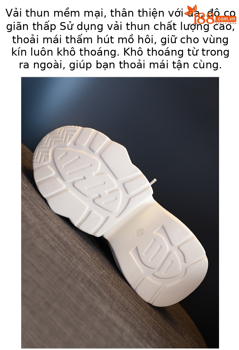 Giày sneaker nữ đế dày tăng chiều cao lưới thoáng khí — Màu vàng trắng chi tiết 9