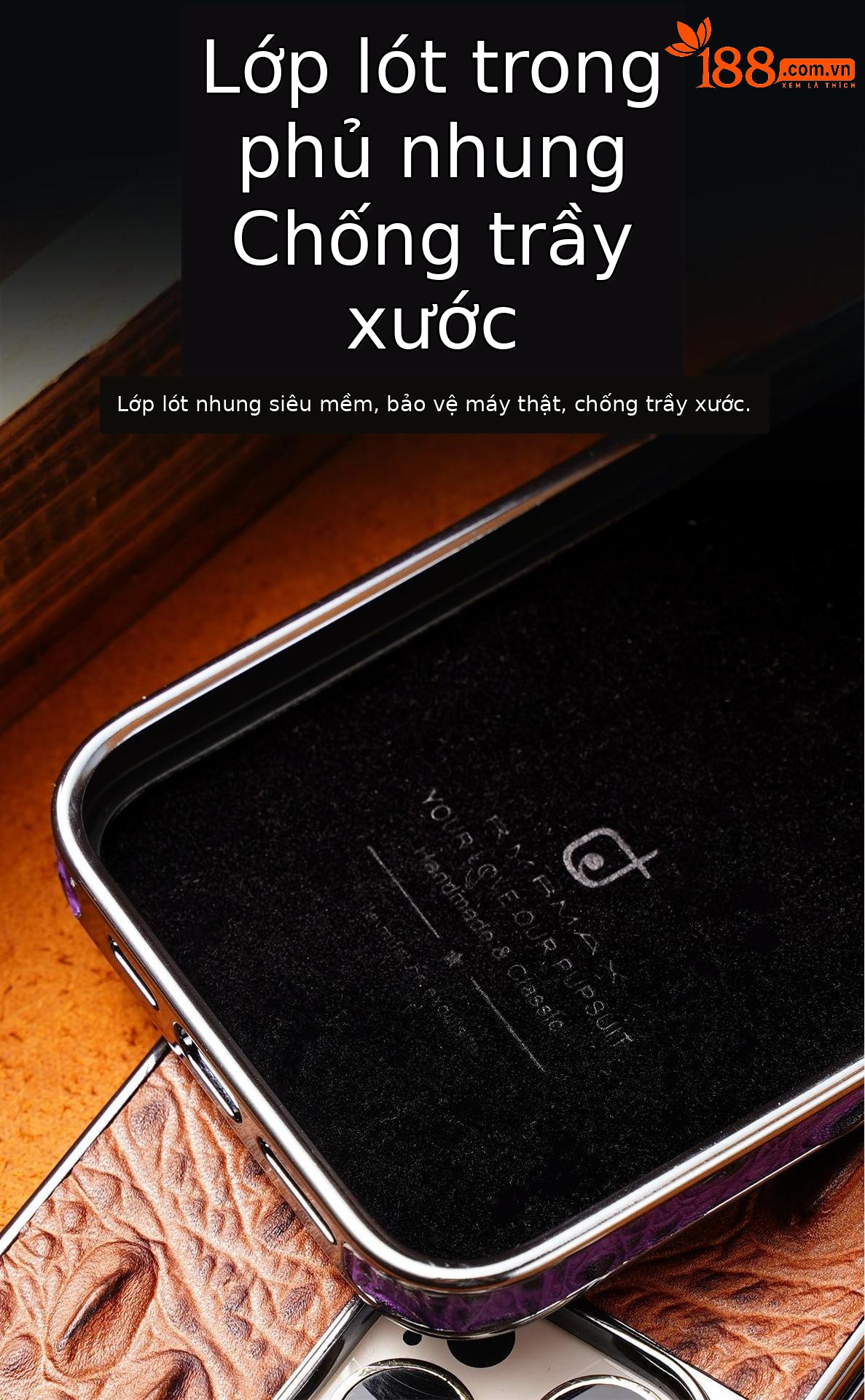 Ốp lưng da vân cá sấu cho iPhone 15 Pro Max, 14, 13, 12 – chống rơi, phong cách doanh nhân — 【Nâu Mocha★Mẫu móng vuốt cá sấu] da cao cấp, [Màu đen★Mẫu móng vuốt cá sấu] da cao cấp, 【Màu xám titan★Mẫu móng vuốt cá sấu] da cao cấp, 【Vàng sâm panh★Mẫu móng vuốt cá sấu] da cao cấp chi tiết 11
