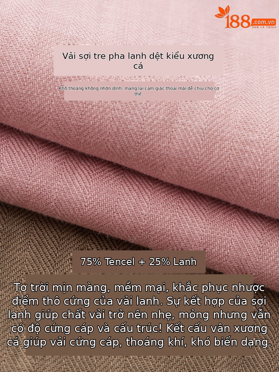 Quần harem nữ ống rộng vải lanh Tencel mỏng mùa hè, tôn dáng, chín tấc — Hoa Anh Đào